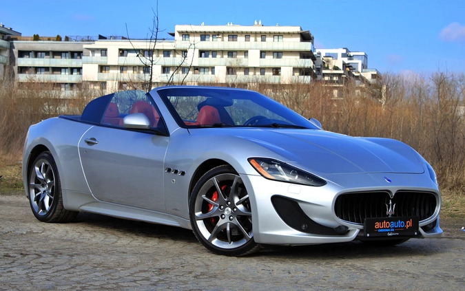 Maserati GranCabrio cena 249900 przebieg: 59900, rok produkcji 2014 z Kowalewo Pomorskie małe 232